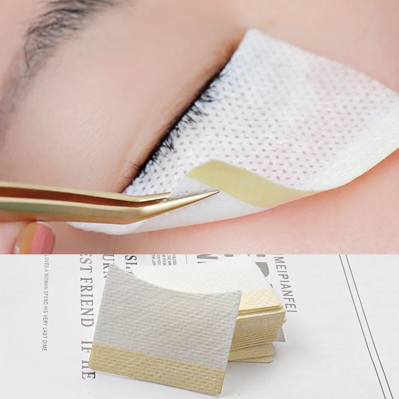 Disposable Cotton Eyelash Patches Disposable Cotton Eyelash Patches